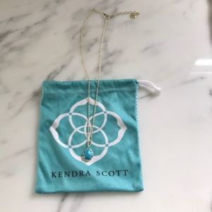 Kendra Scott kiri pendant necklace turquoise